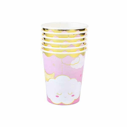 Стаканы Детские Грезы розовые 6шт