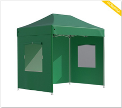 Тент-шатер быстросборный Helex 3х2х3м полиэстер зеленый