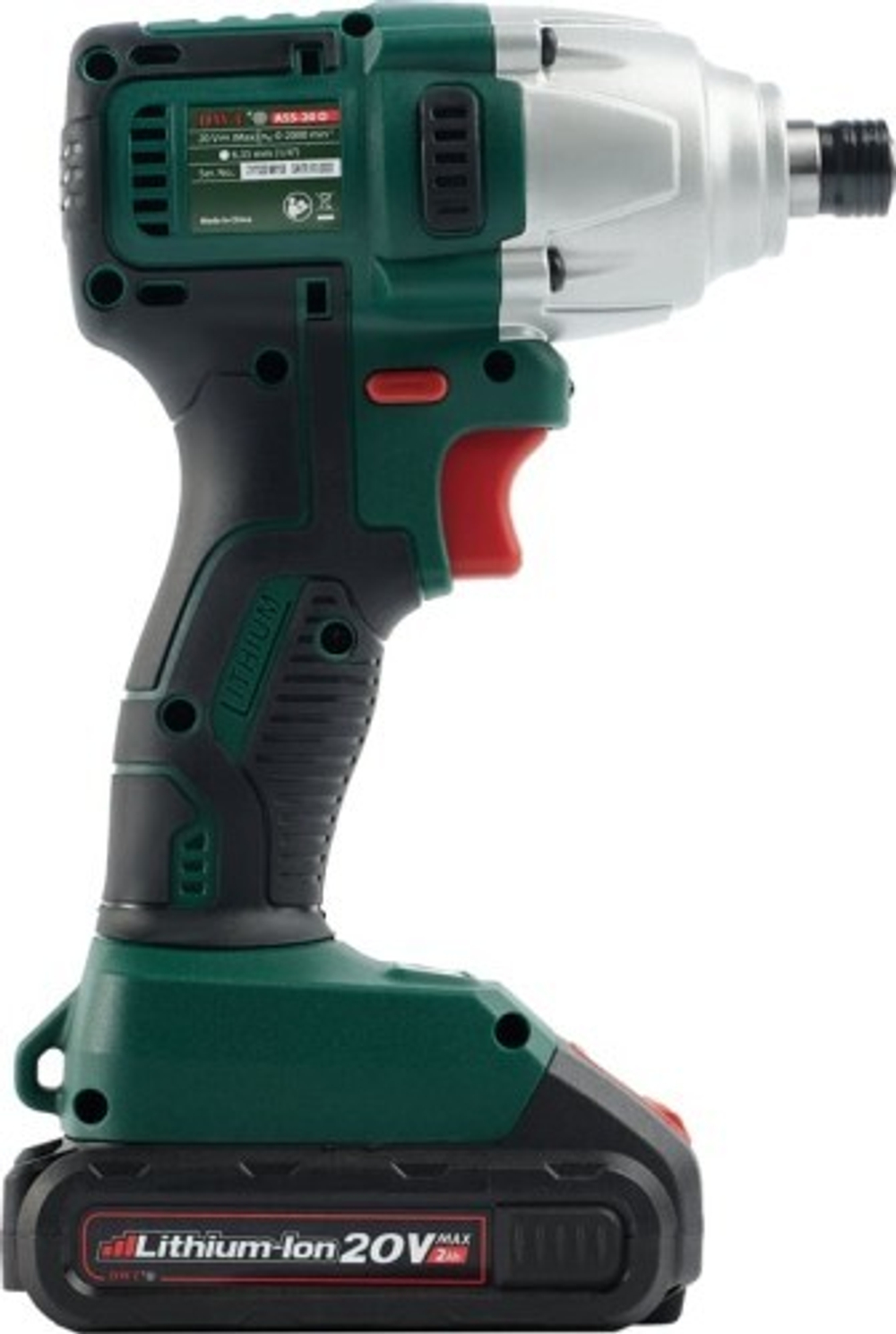 Дрель-шуруповерт аккумуляторная DWT ASS-20 D-2 BMC ударный 5.2.53