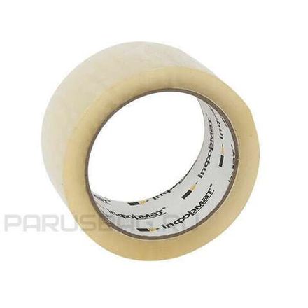 Клейкая лента 48*66, прозрачная, 45мкм,  inФормат