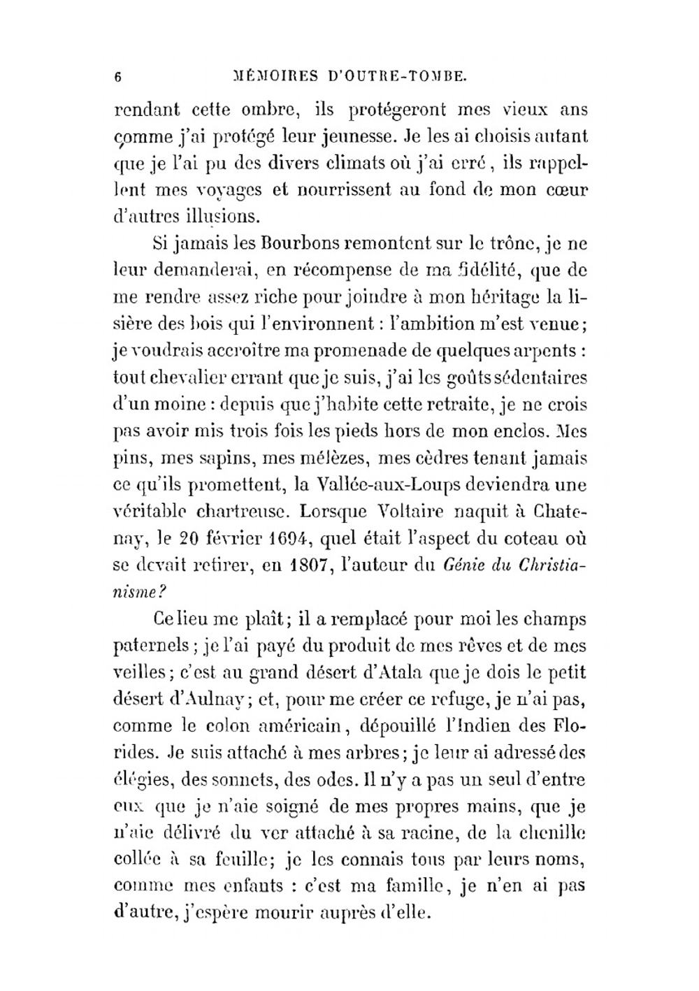 Mémoires d'outre-tombe | F.R. Chateaubriand