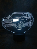 Светильник "Автомобиль - Toyota Land Cruiser" (Тайота )