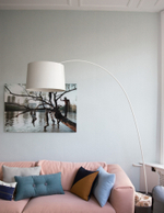 Напольный дизайнерский светильник  Twiggy by Foscarini (белый)
