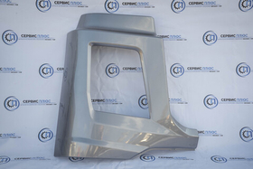 Бампер Shacman X5000 тягач рестайлинг правая часть (все цвета)