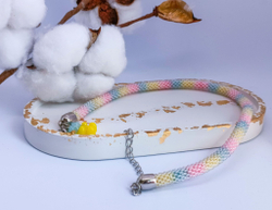 Уникальный чокер из бисера by A.S.