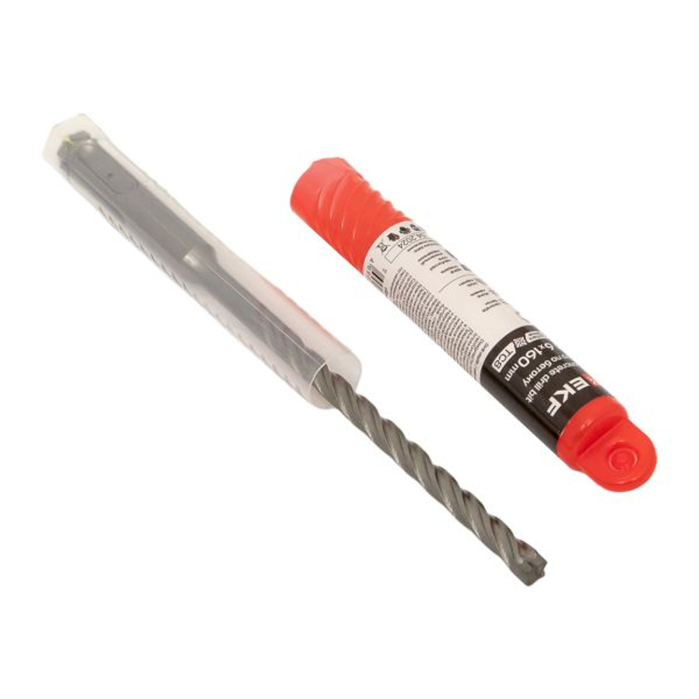 Бур по бетону SDS-plus 6x160 мм (4 резца) EKF Professional