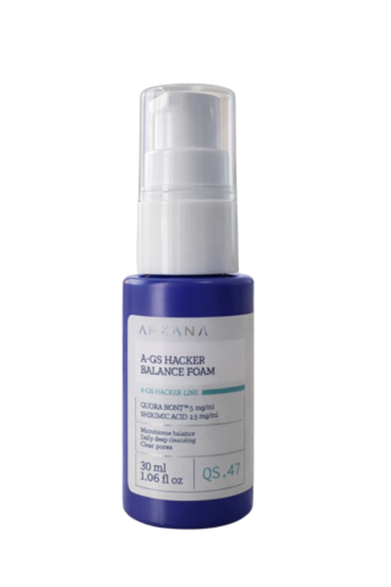 A-QS Hacker Balance Foam - Пенка для лица, регулирующая микробиом, 30 мл