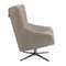 Крутящееся кресло Angel Cerda 5044, бежевая кожа
