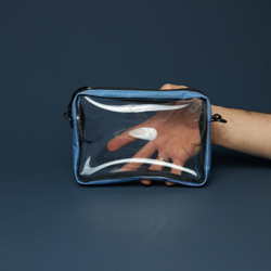 Transparent Case GO box голубой индиго