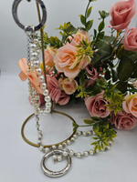 Обвес на сумку на двух карабинах, подвеска, авторская ручная работа "Стрекоза"