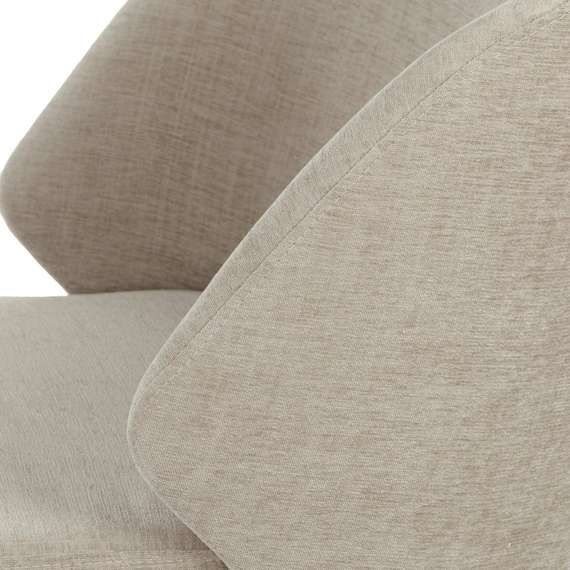 Стул Helios, серый, черные ножки