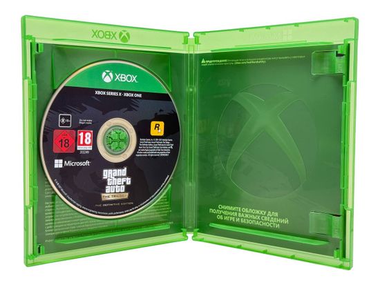 Xbox One/Series X GTA: The Trilogy The Definitive Edition (Б/У, Русские субтитры)