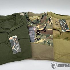 Футболка- поло с коротким рукавом COMBAT TACTICAL, мох