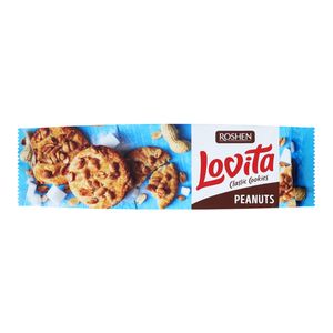 Печенье Roshen Lovita Classic Cookies с арахисом 150 г