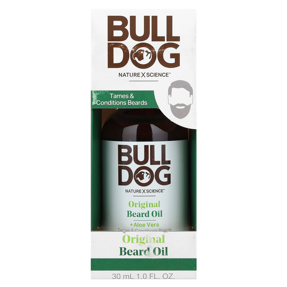 Bulldog Skincare For Men, оригинальное масло для бороды, 30 мл (1 жидк. унция)
