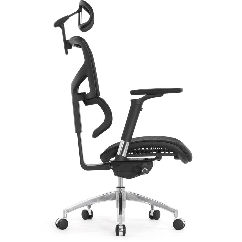 Кресло EXPERT 2 SAIL- ART SAS-M01 (подлокотник 6D(360), подголовник 5D, сетка черная / каркас черн)
