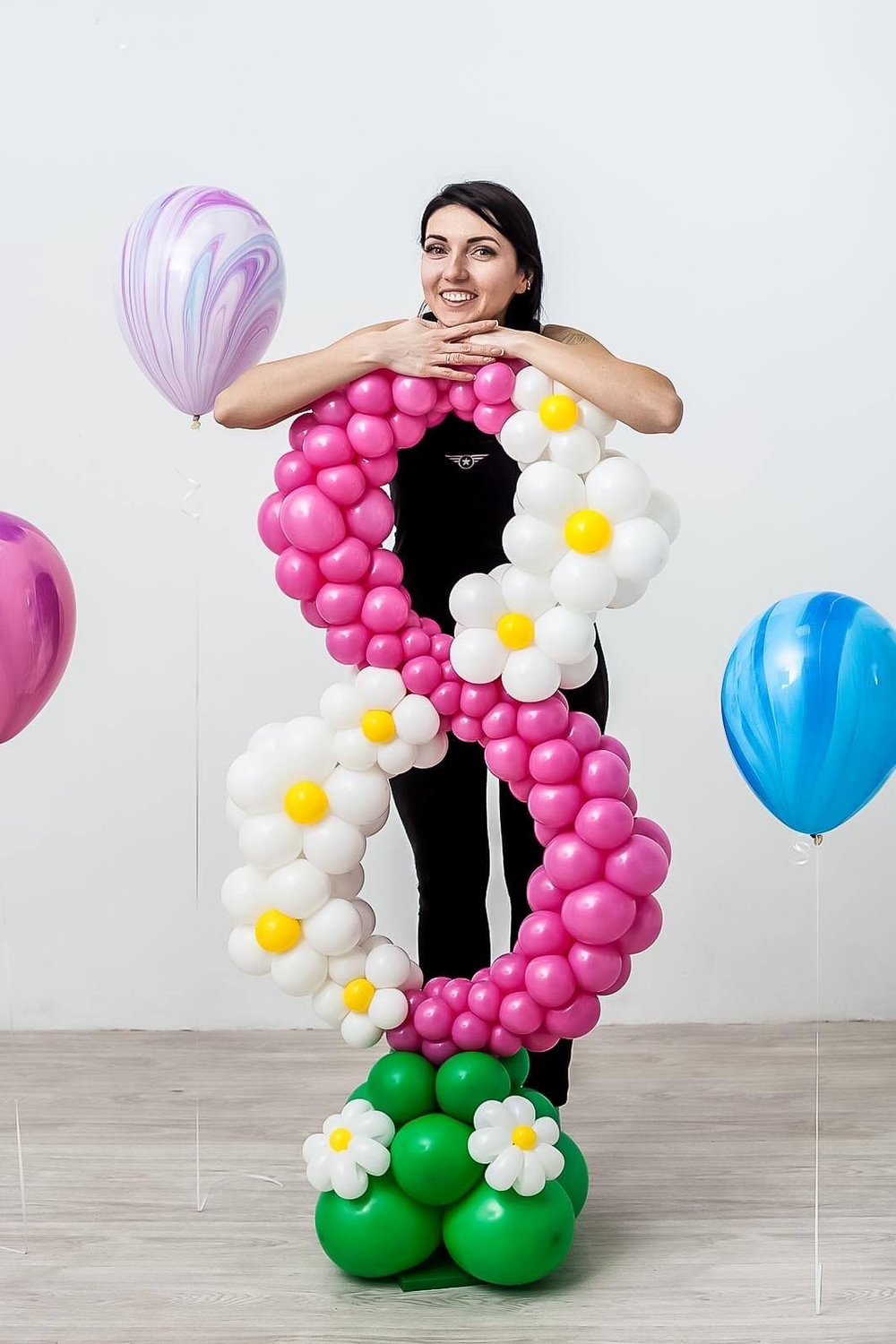 Шары к 8 марта №82