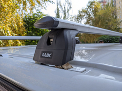 Багажник Lux БК 2 с дугами 1,3 м крыло на Peugeot Traveller