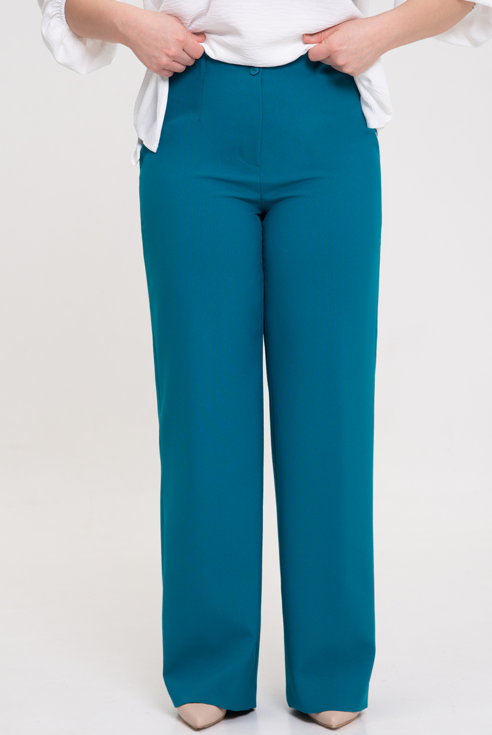 Брюки женские 02, т.мор.волна #513ТМВ0202