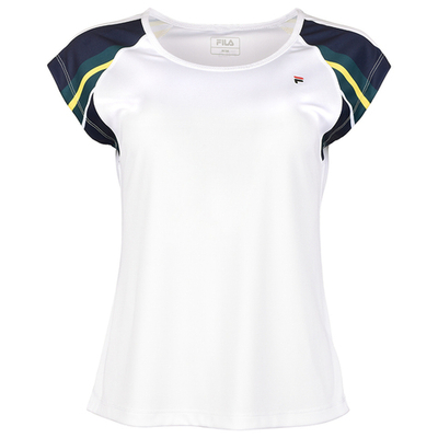 Женская теннисная футболка Fila T-Shirt Luisa - White
