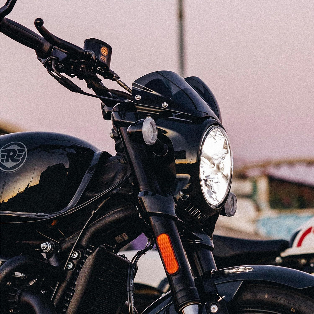 Стекло ветровое Royal Enfield, тонированное, арт. KXA00336
