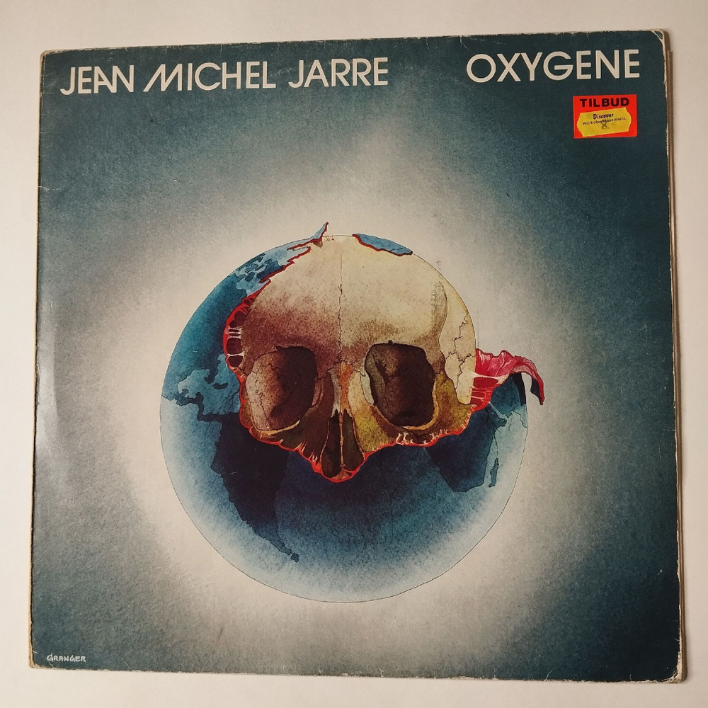 Винтажная виниловая пластинка LP Jean Michel Jarre Oxygene (UK 1977)