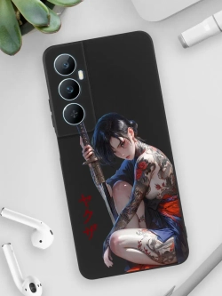 Чехол на Realme C65 с принтом