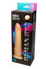 Фаллоимитатор HUMAN STYLE 8" без мошонки - 20,3 см.