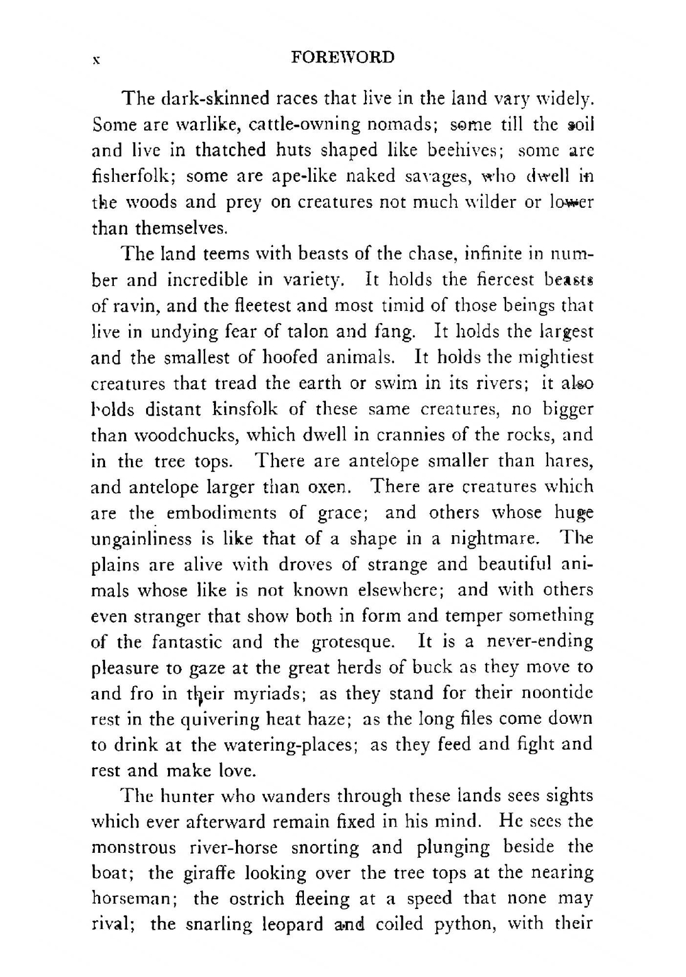 African game trails | Theodore Roosevelt