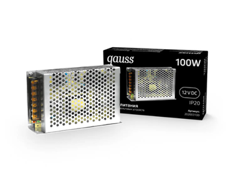 Блок питания Gauss LED STRIP PS 100W 12V 202003100