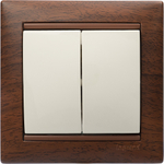 Рамка 1 пост тонированное дерево Valena Classic LEGRAND