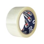 Скотч упаковочный Unibob600, 48 мм x 132 м, прозрачный---