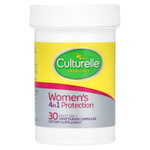 Culturelle, Пробиотики, защита 4 в 1 для женщин, 30 вегетарианских капсул для приема один раз в день