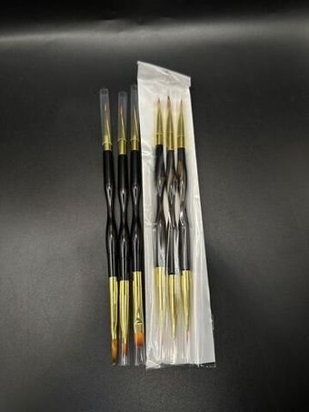 Кисть для маникюра двухсторонняя