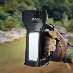 Светодиодный фонарь Трофи PA-504 прожекторный аккумуляторный со встроенным светильником