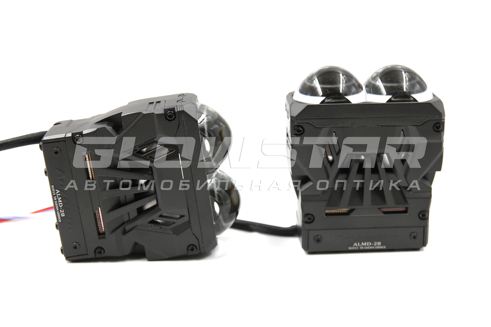Aozoom Доп.фара ALMD-28 12V 85/100W 5500K (комплект, 2шт)