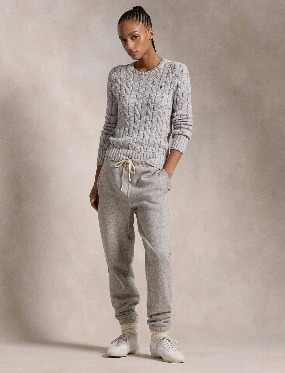 Свитер POLO RALPH LAUREN - серый(211947924)