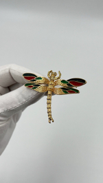 Брошь Стрекоза Christian Dior