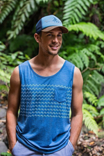 Кепка Buff Trucker Cap Brak Stone Blue