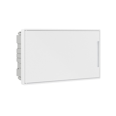 Щиток 18 мод встраиваемый для полых стен FRAME, белый, с белой дверцей,с 2-мя шинами PEN на 8 и 10 отв.