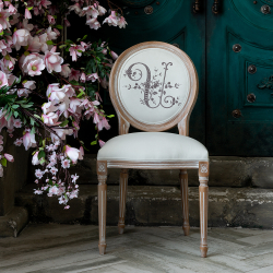 Стул Объект мечты Монограмма буквы U