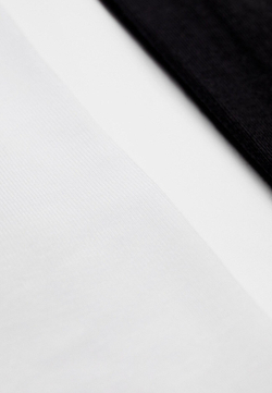 STRADIVARIUS Набор из 2 эластичных резинок для волос, черный