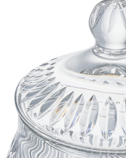 Конфетница с крышкой 17.5х23.5см Decor de table Дефанс прозрачная