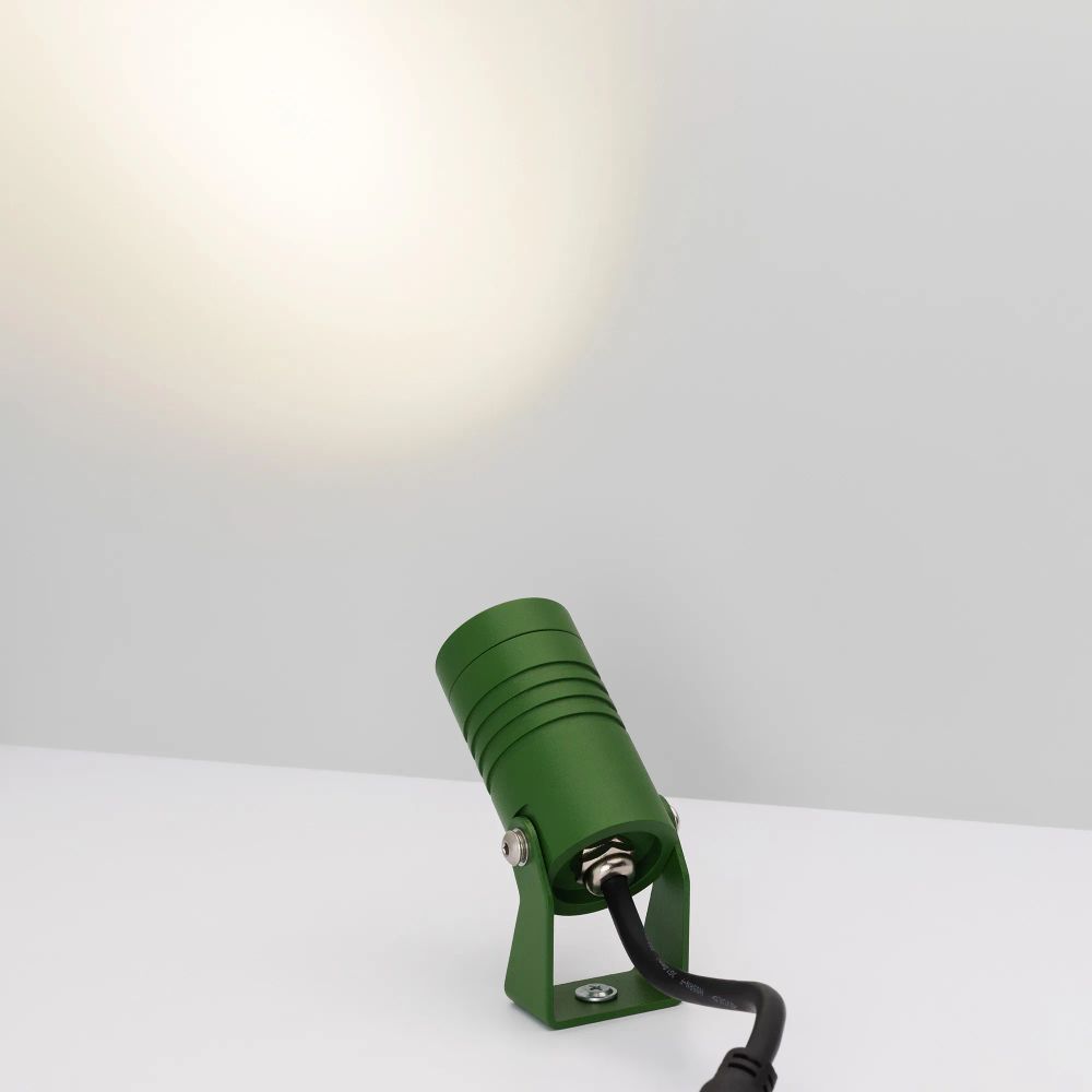 Светильник ALT-RAY-R42-5W Warm3000 (RAL 6010, 25 deg, 230V) (Arlight, IP67 Металл, 3 года) 042661