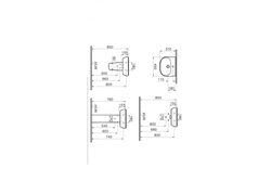 Раковина VitrA Zentrum 5631B003-0001, 45 см