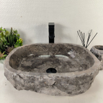 Раковина из мрамора Erozy Grey EM-65088 50*41*16 0887