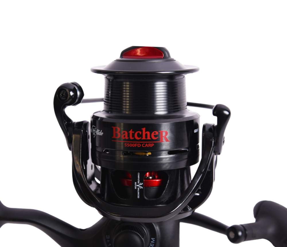 Катушка безынерционная карповая Black Side Batcher 5500FD (3+1 подш.)