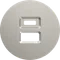 Donel D16 шампань  Накладка для розеток USB