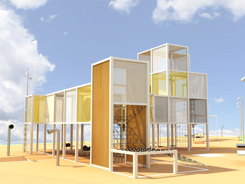 Игровой комплекс Кубики