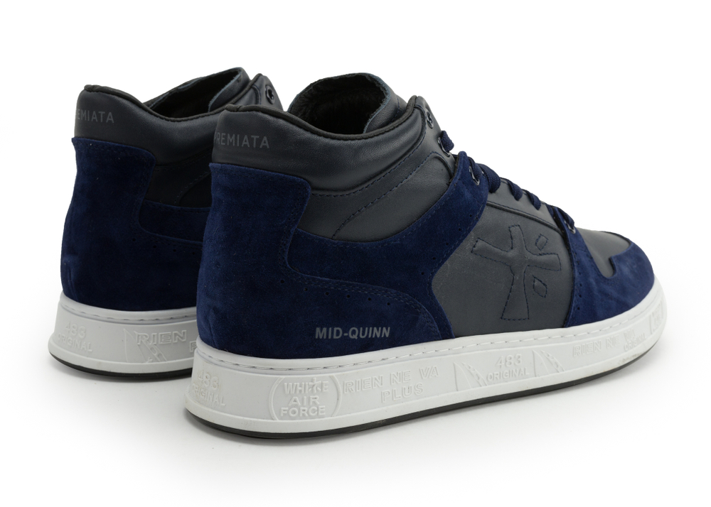 Premiata Steven (Blue/White) [WINTER]